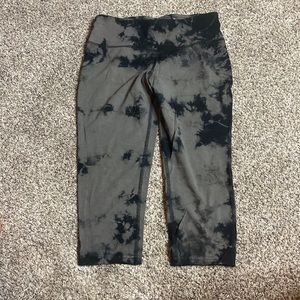 Tie dye capris
